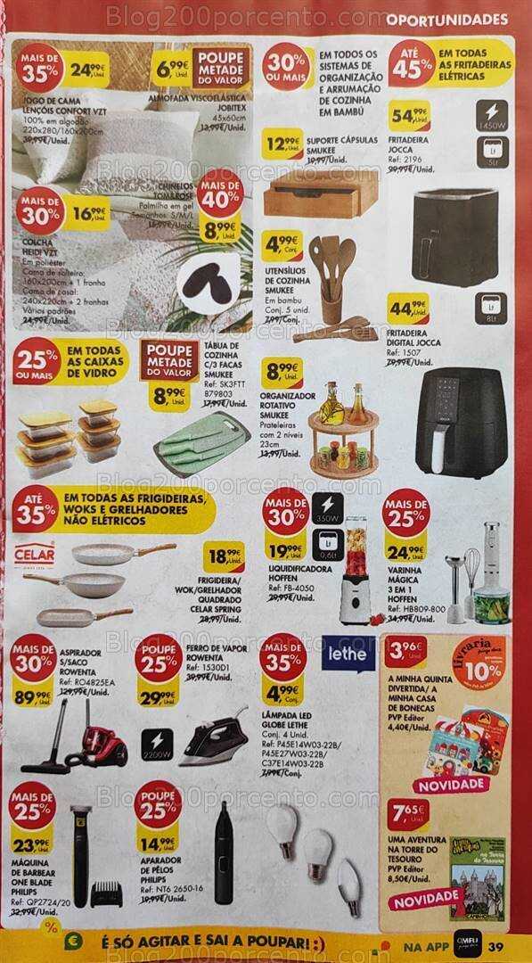 Antevisão Folheto PINGO DOCE Bazar Promoções de 2 a 8 abril