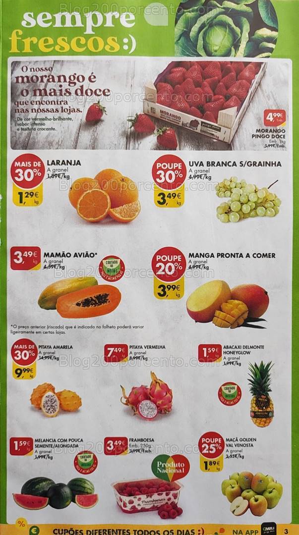 Antevisão Folheto PINGO DOCE Promoções de 26 março a 1 abril