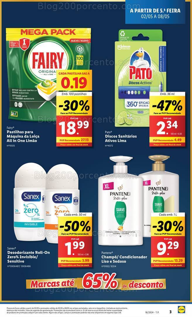 Antevisão Folheto LIDL Promoções de 2 a 8 maio