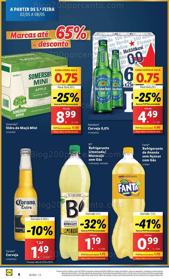 Antevisão Folheto LIDL Promoções de 2 a 8 maio