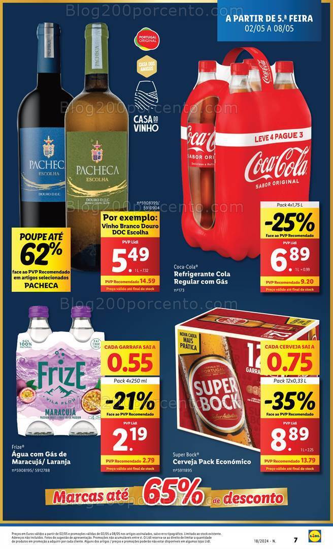 Antevisão Folheto LIDL Promoções de 2 a 8 maio