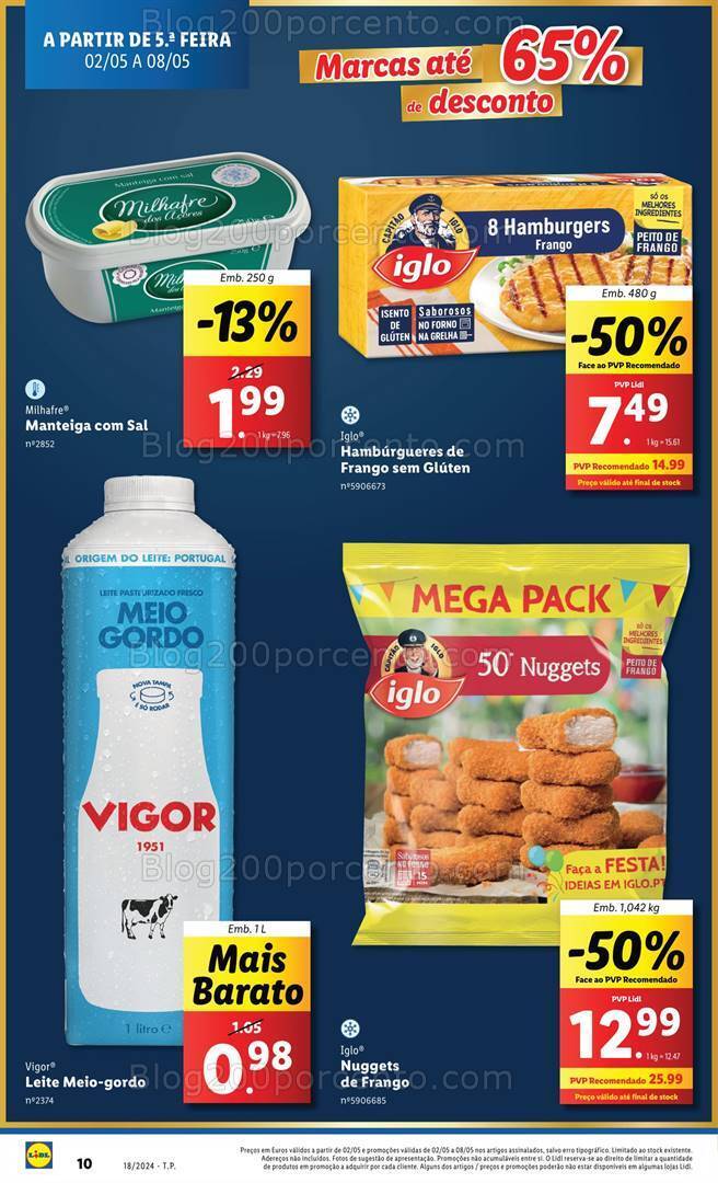 Antevisão Folheto LIDL Promoções de 2 a 8 maio