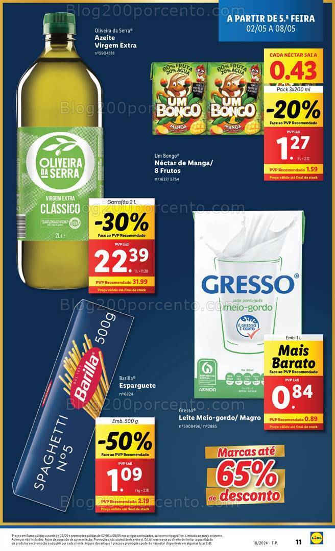 Antevisão Folheto LIDL Promoções de 2 a 8 maio