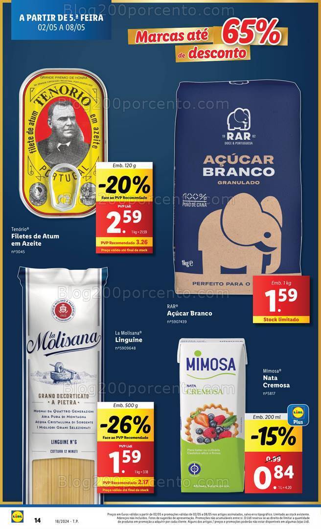 Antevisão Folheto LIDL Promoções de 2 a 8 maio