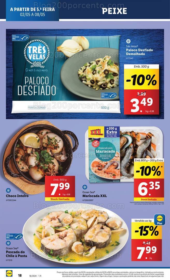Antevisão Folheto LIDL Promoções de 2 a 8 maio