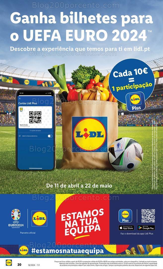 Antevisão Folheto LIDL Promoções de 2 a 8 maio