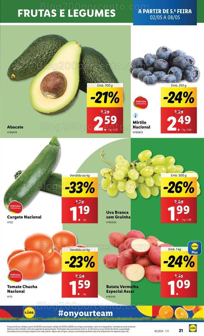 Antevisão Folheto LIDL Promoções de 2 a 8 maio