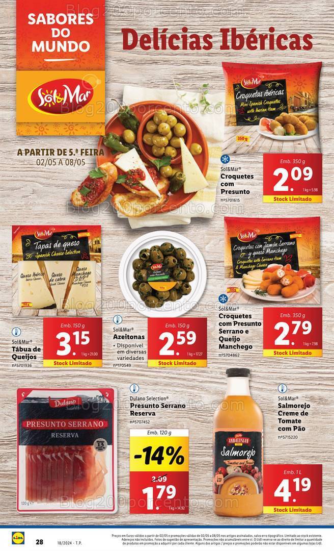 Antevisão Folheto LIDL Promoções de 2 a 8 maio