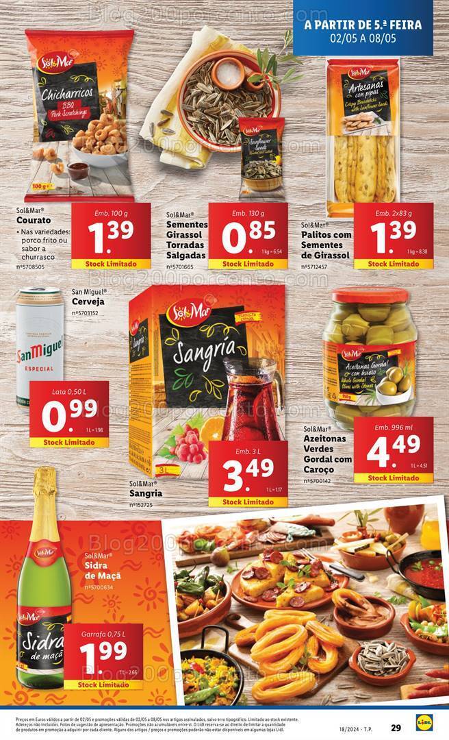Antevisão Folheto LIDL Promoções de 2 a 8 maio