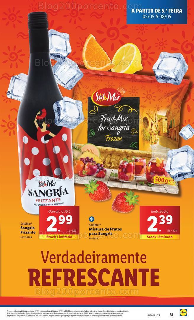 Antevisão Folheto LIDL Promoções de 2 a 8 maio