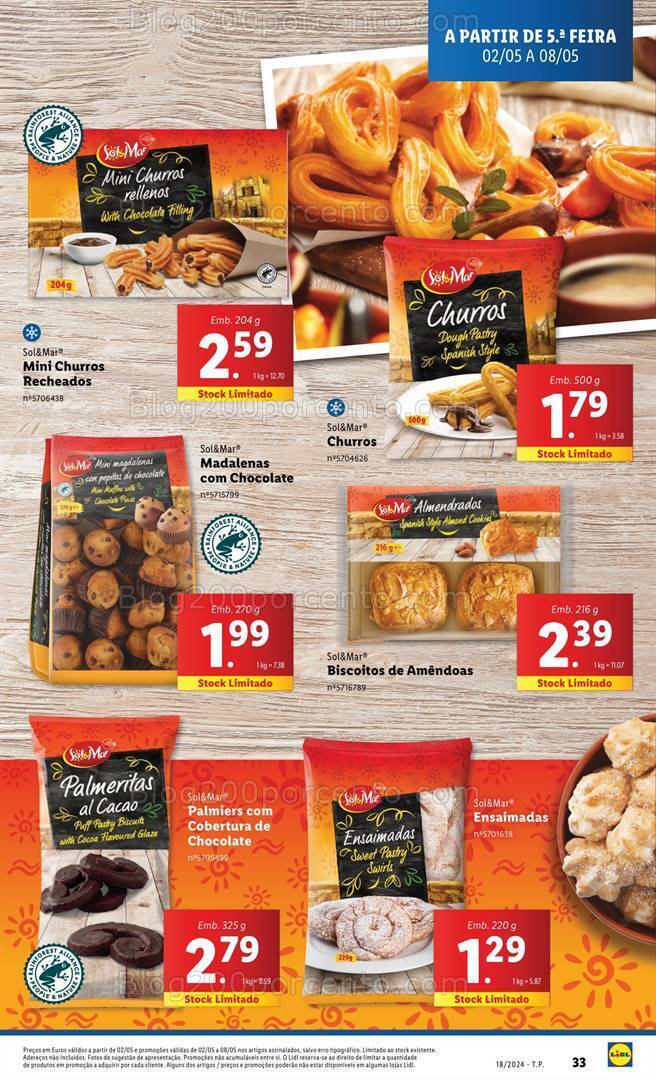 Antevisão Folheto LIDL Promoções de 2 a 8 maio