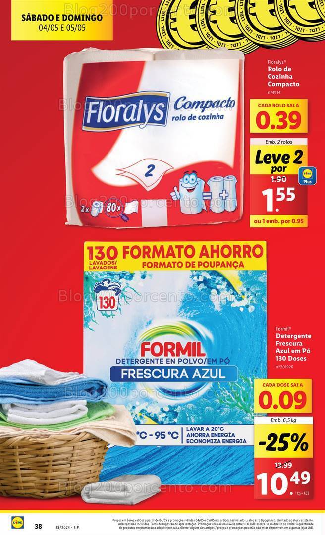 Antevisão Folheto LIDL Promoções de 2 a 8 maio