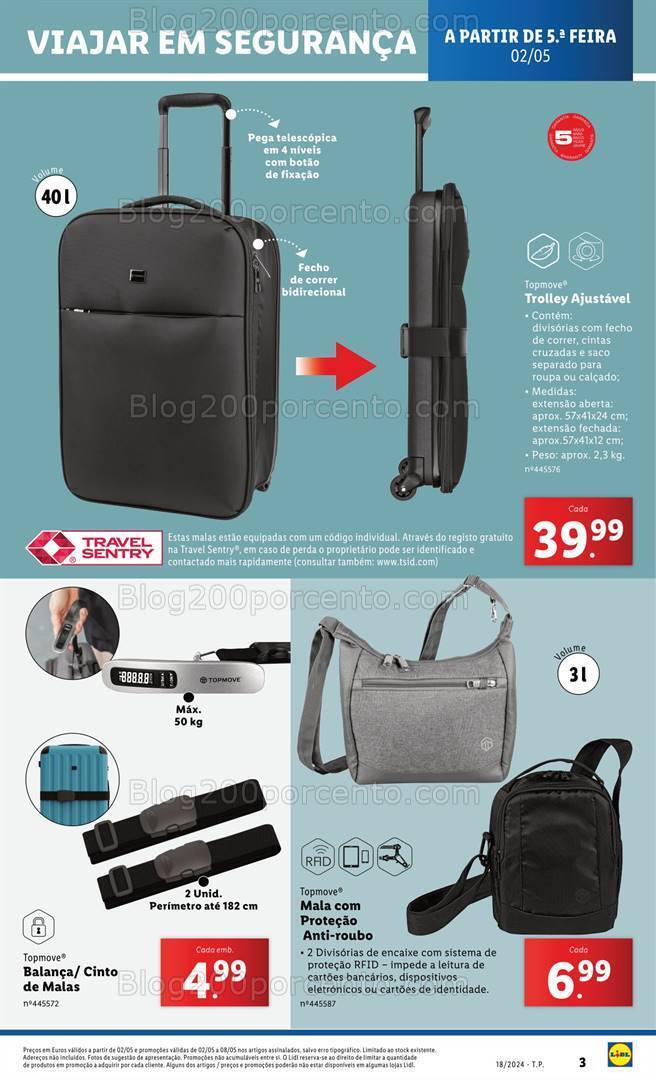 Antevisão Folheto LIDL Bazar Promoções a partir de 2 maio