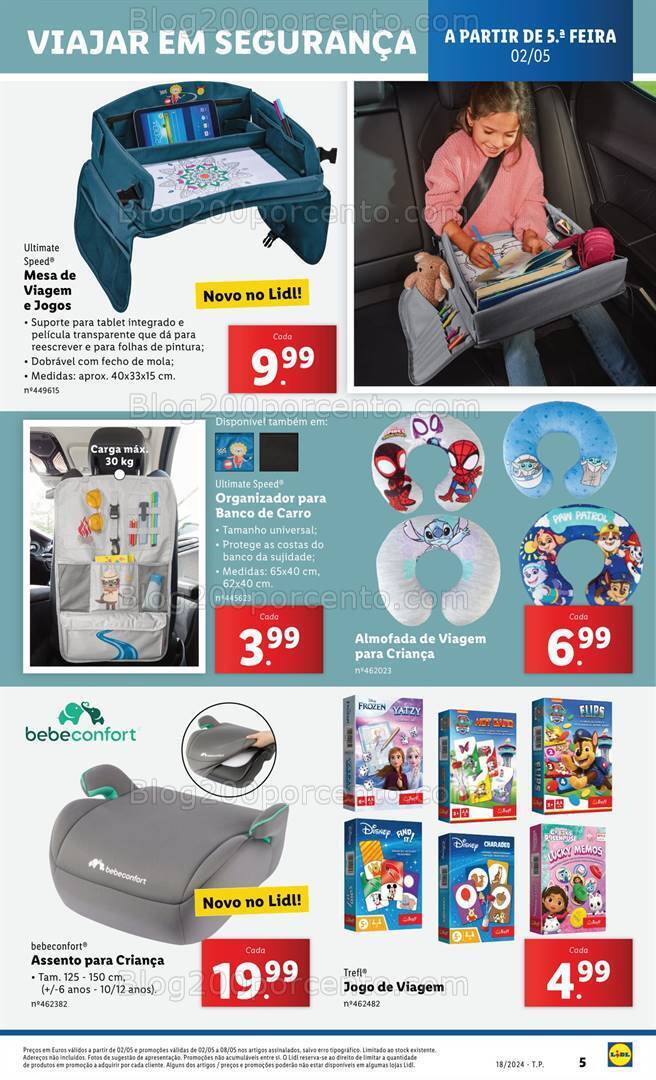 Antevisão Folheto LIDL Bazar Promoções a partir de 2 maio