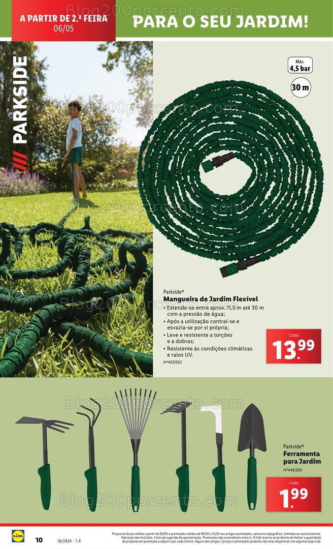 Antevisão Folheto LIDL Bazar Promoções a partir de 6 maio