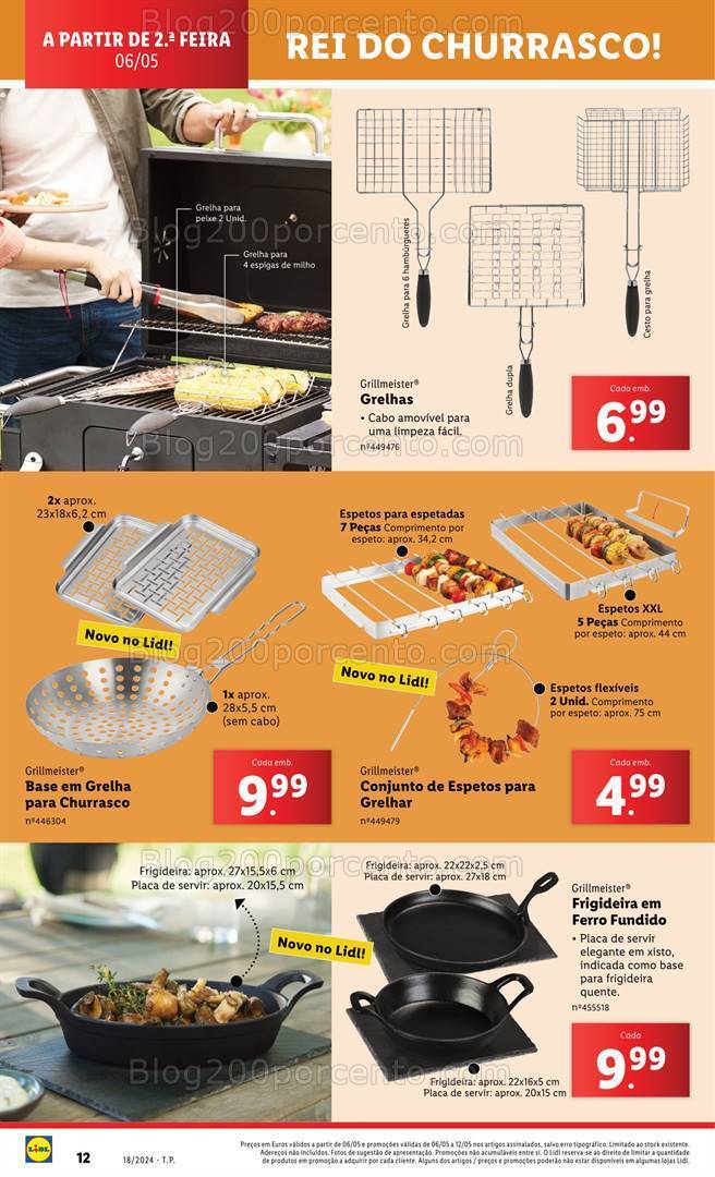 Antevisão Folheto LIDL Bazar Promoções a partir de 6 maio