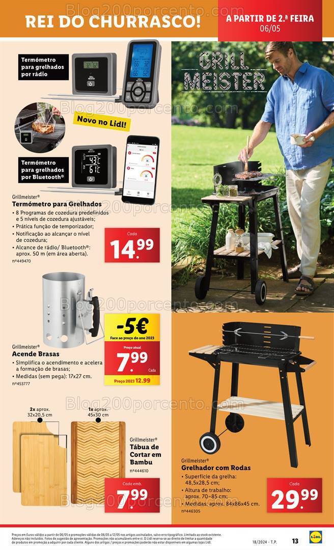 Antevisão Folheto LIDL Bazar Promoções a partir de 6 maio