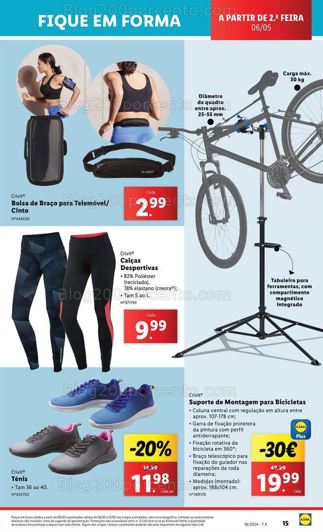 Antevisão Folheto LIDL Bazar Promoções a partir de 6 maio