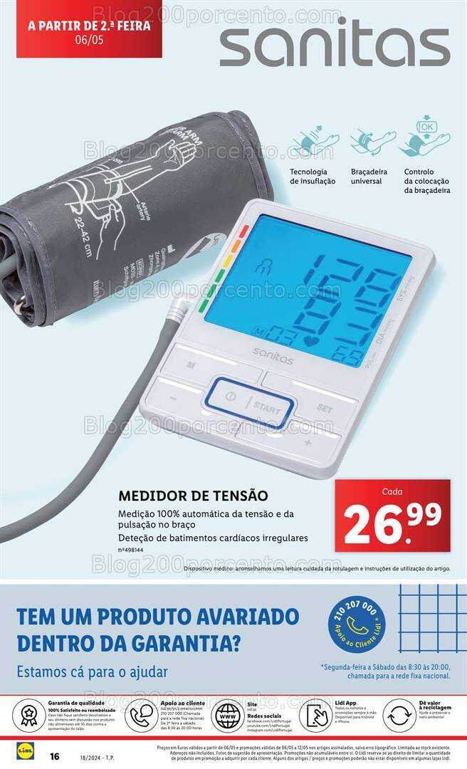 Antevisão Folheto LIDL Bazar Promoções a partir de 6 maio