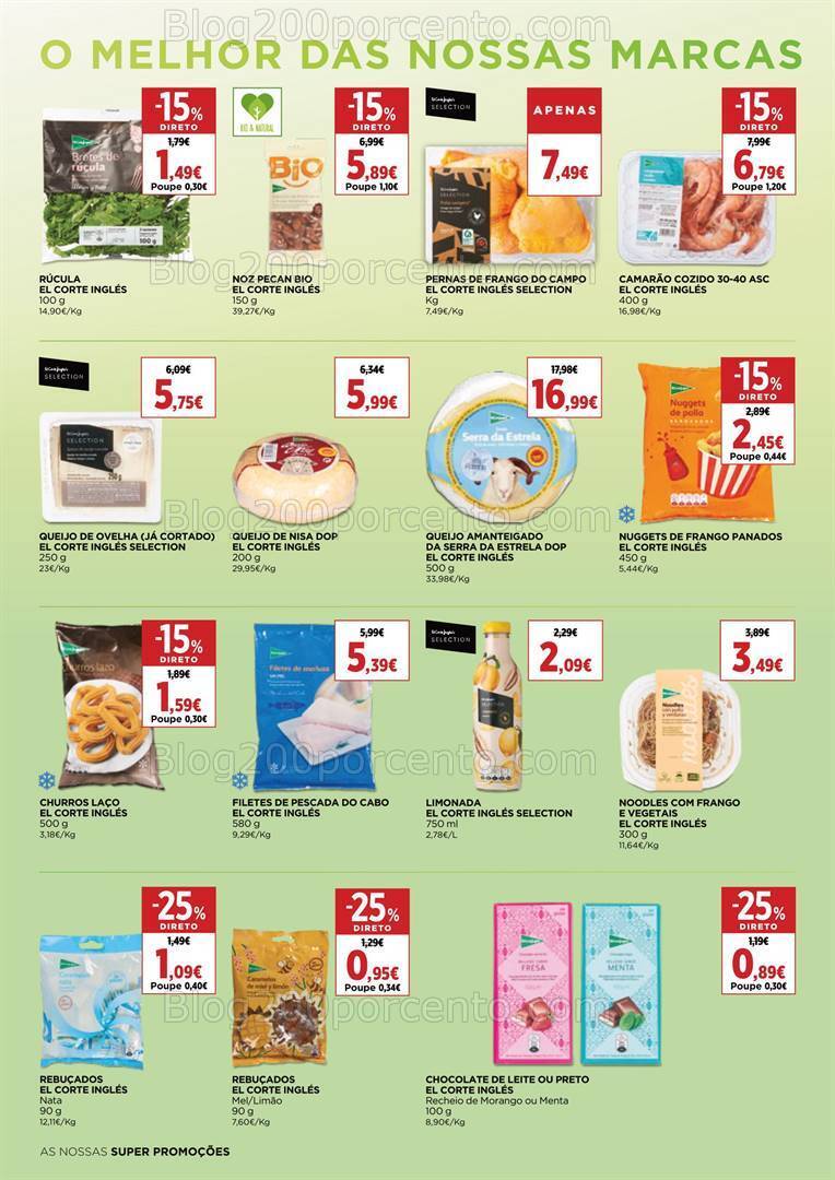 Antevisão Folheto EL CORTE INGLÉS Promoções de 19 abril a 2 maio