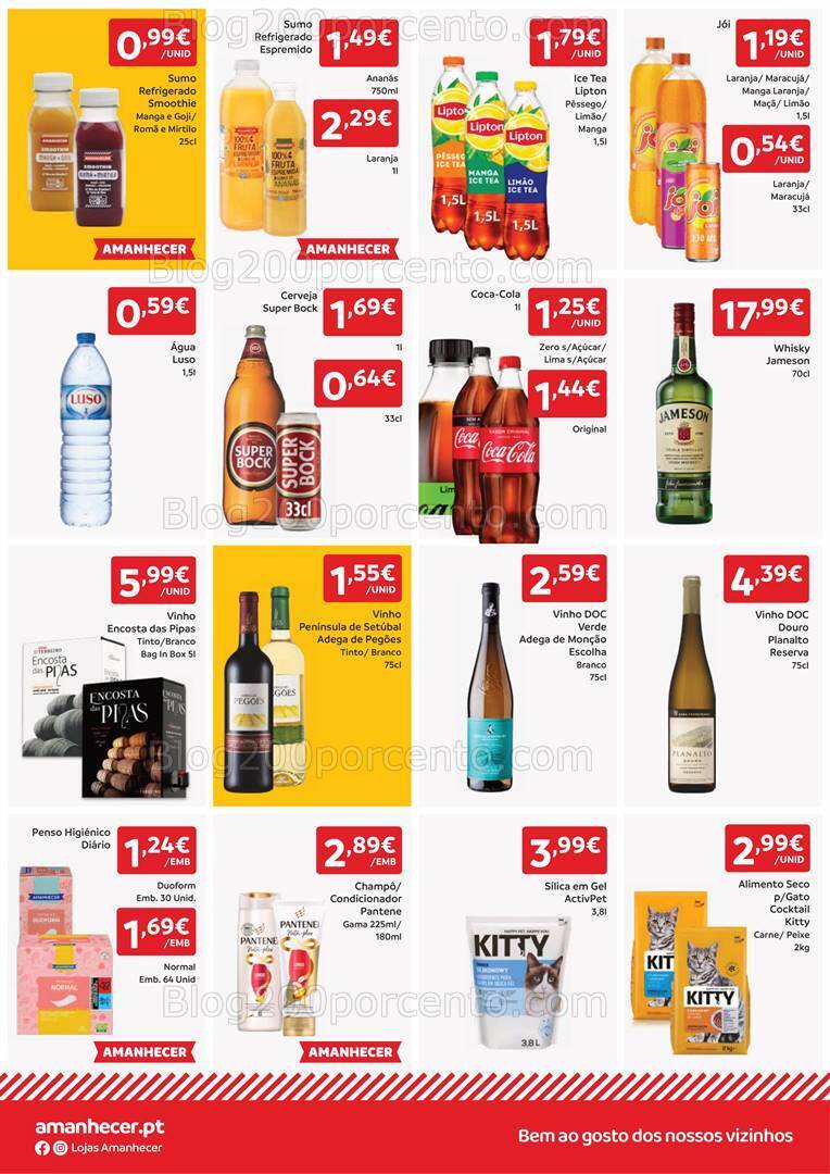 Antevisão Folheto AMANHECER Promoções de 18 a 24 abril