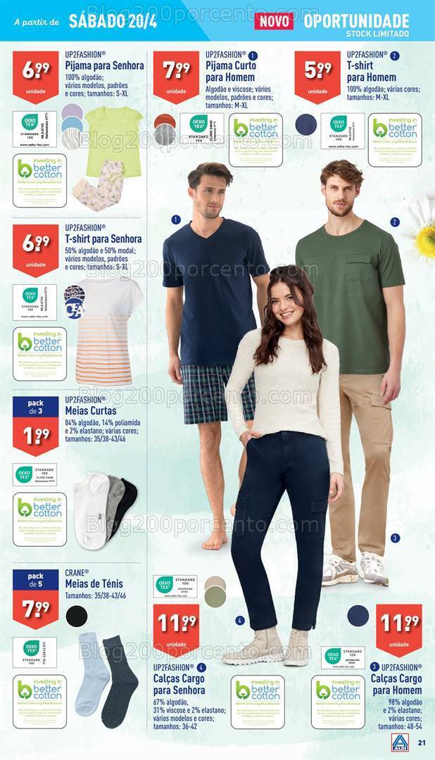 Antevisão Folheto ALDI Bazar Promoções a partir de 20 abril