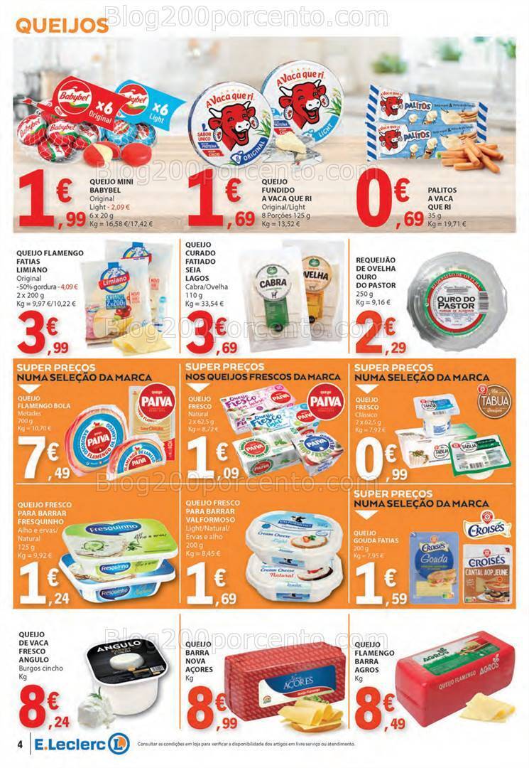 Antevisão Folheto E-LECLERC Especial Pequeno Almoço Promoções de 16 a 28 abril