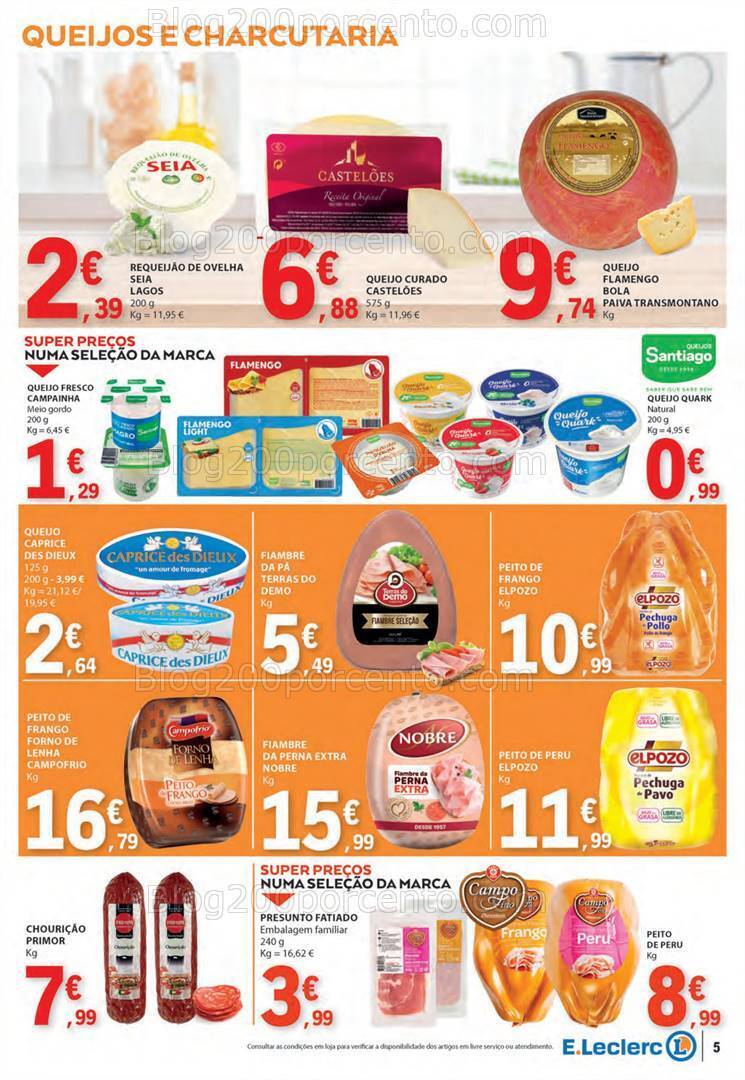 Antevisão Folheto E-LECLERC Especial Pequeno Almoço Promoções de 16 a 28 abril