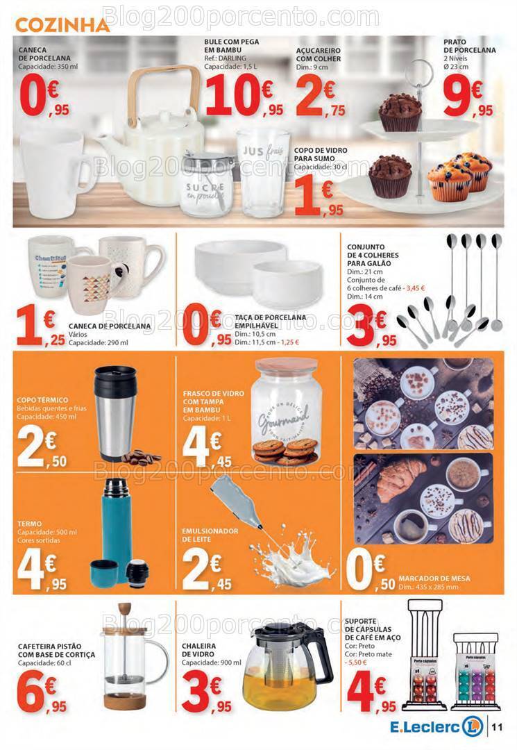 Antevisão Folheto E-LECLERC Especial Pequeno Almoço Promoções de 16 a 28 abril