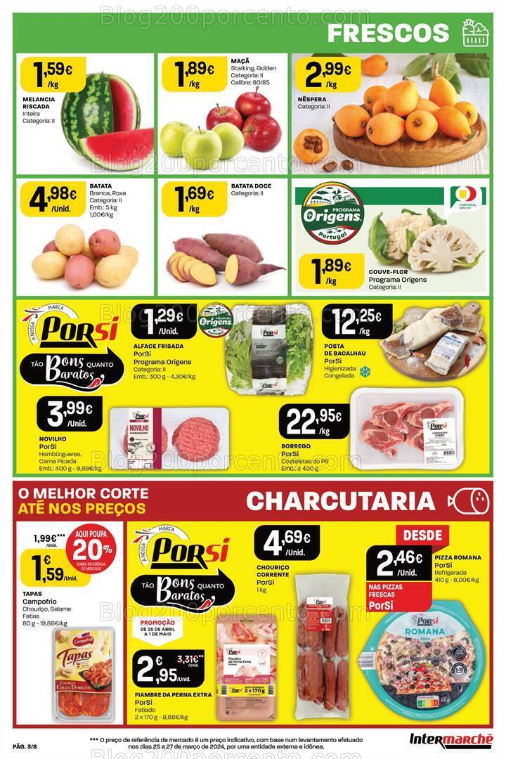 Antevisão Folheto INTERMARCHÉ Mini Promoções de 25 abril a 1 maio