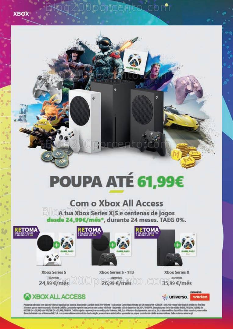 Antevisão Folheto WORTEN Gaming Promoções de 8 a 24 abril