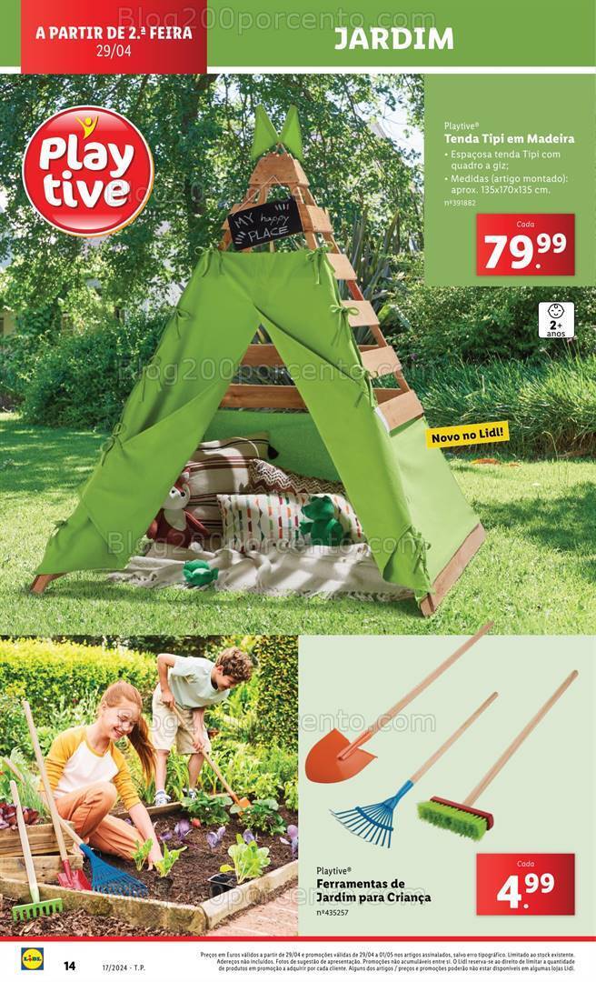 Antevisão Folheto LIDL Bazar Promoções a partir de 29 abril