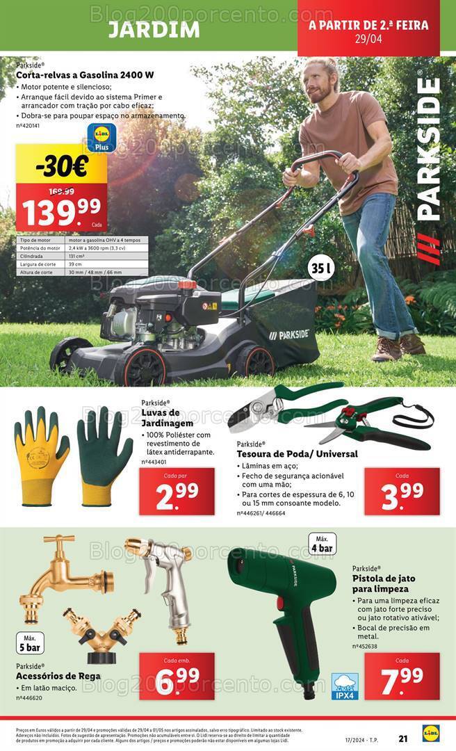 Antevisão Folheto LIDL Bazar Promoções a partir de 29 abril