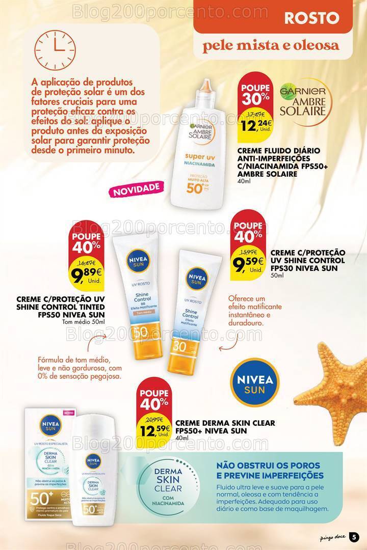 Antevisão Folheto PINGO DOCE Solares Promoções até 9 setembro