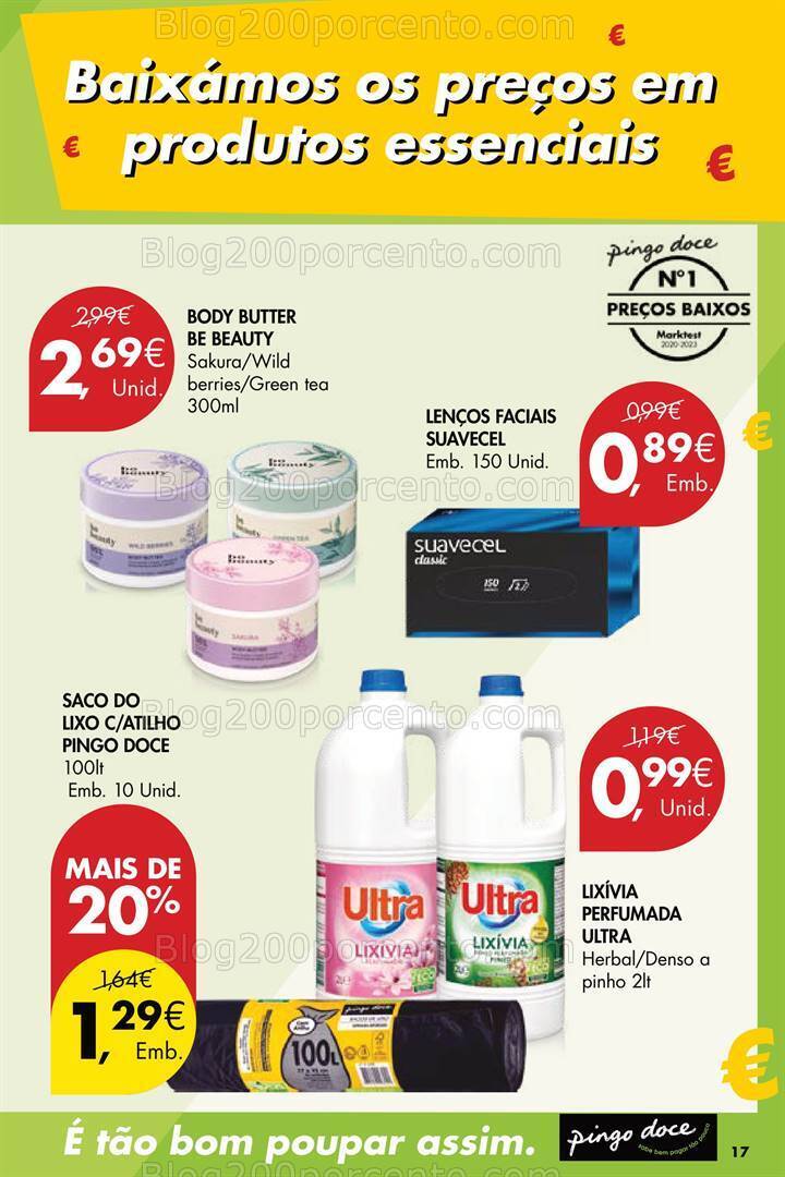 Antevisão Folheto PINGO DOCE Preços Baixos Promoções até 20 maio