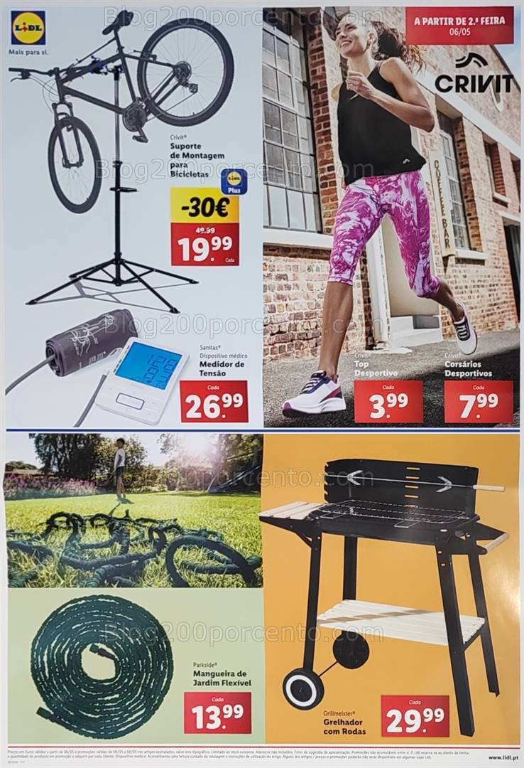 Antevisão Folheto LIDL Bazar Promoções a partir de 6 maio
