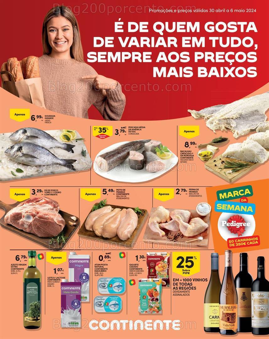 Antevisão Folheto CONTINENTE Madeira Promoções de 30 abril a 6 maio