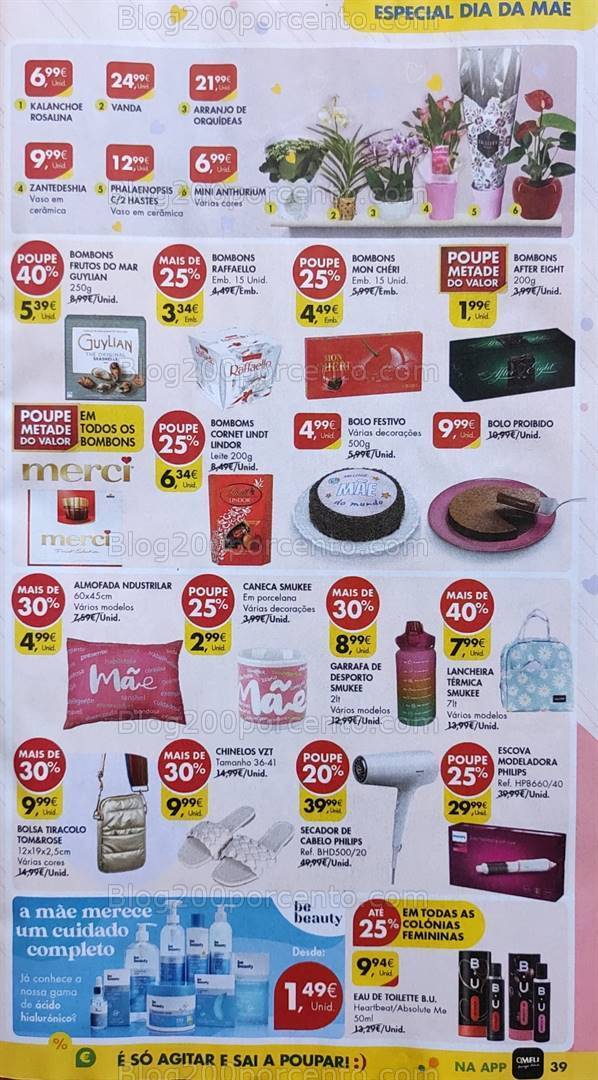 Antevisão Folheto PINGO DOCE Especial Dia da Mãe Promoções de 30 abril a 6 maio