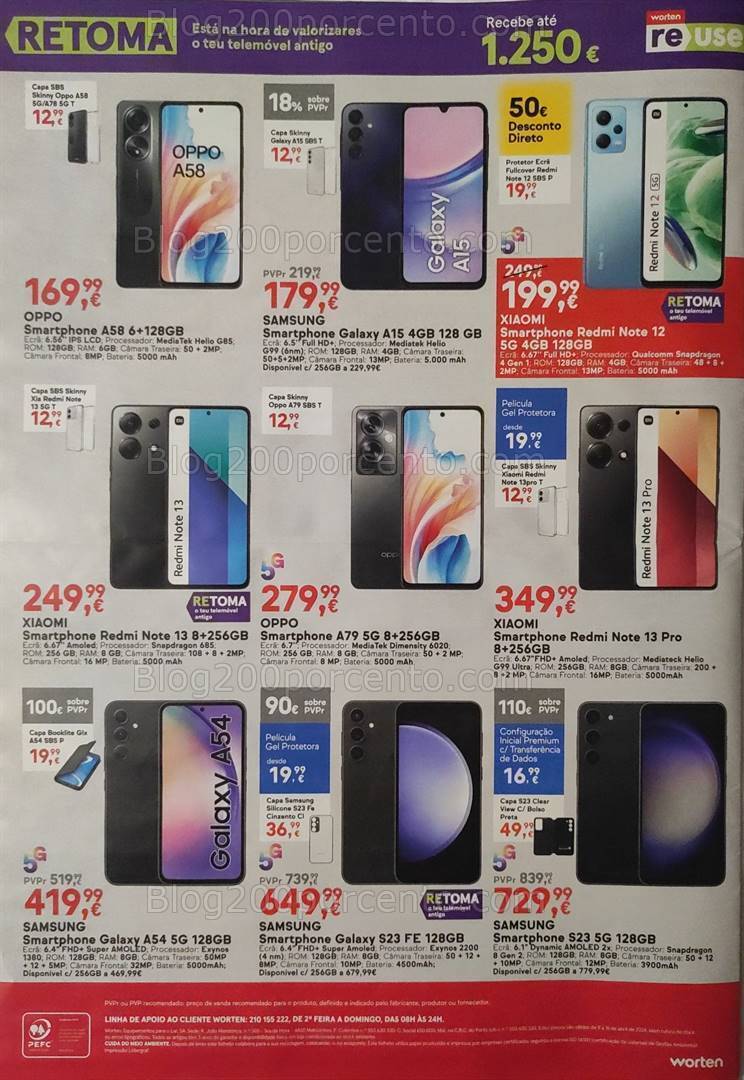 Antevisão Folheto WORTEN Promoções de 9 a 15 abril