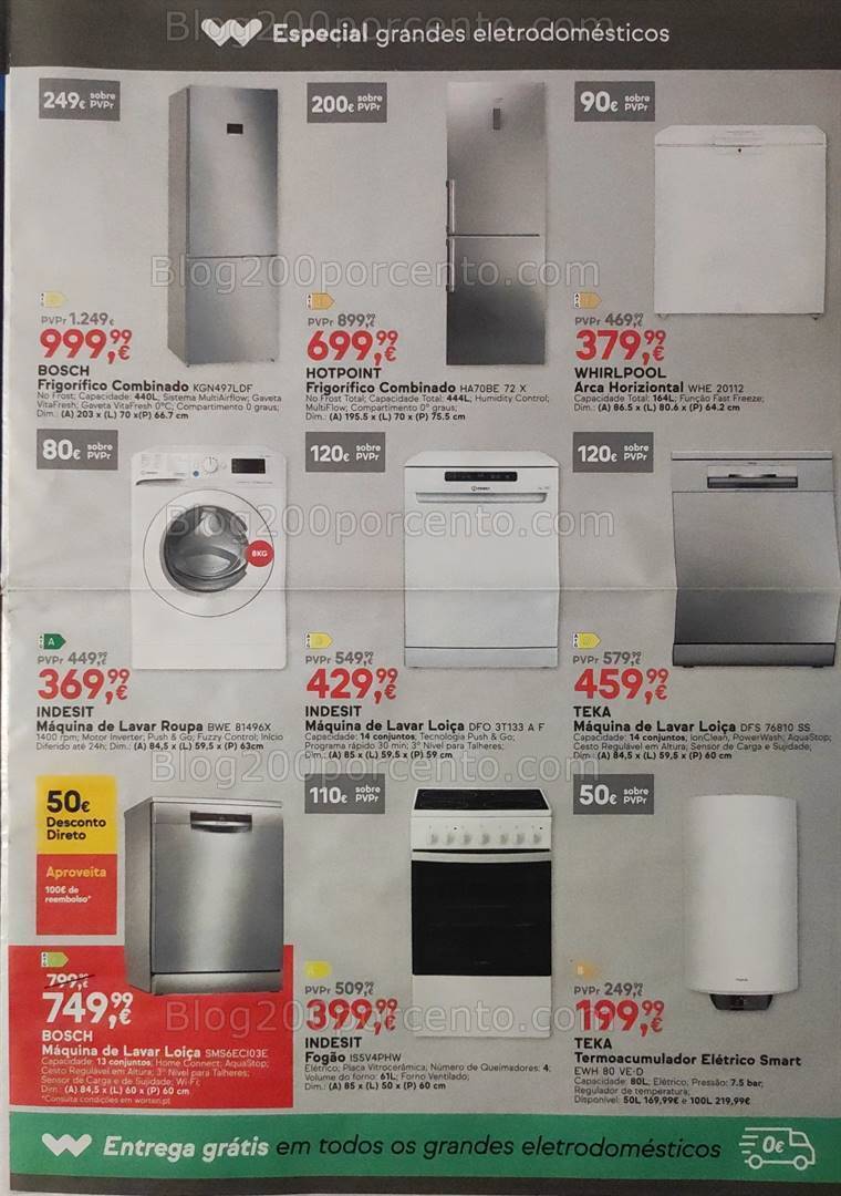 Antevisão Folheto WORTEN Promoções de 9 a 15 abril