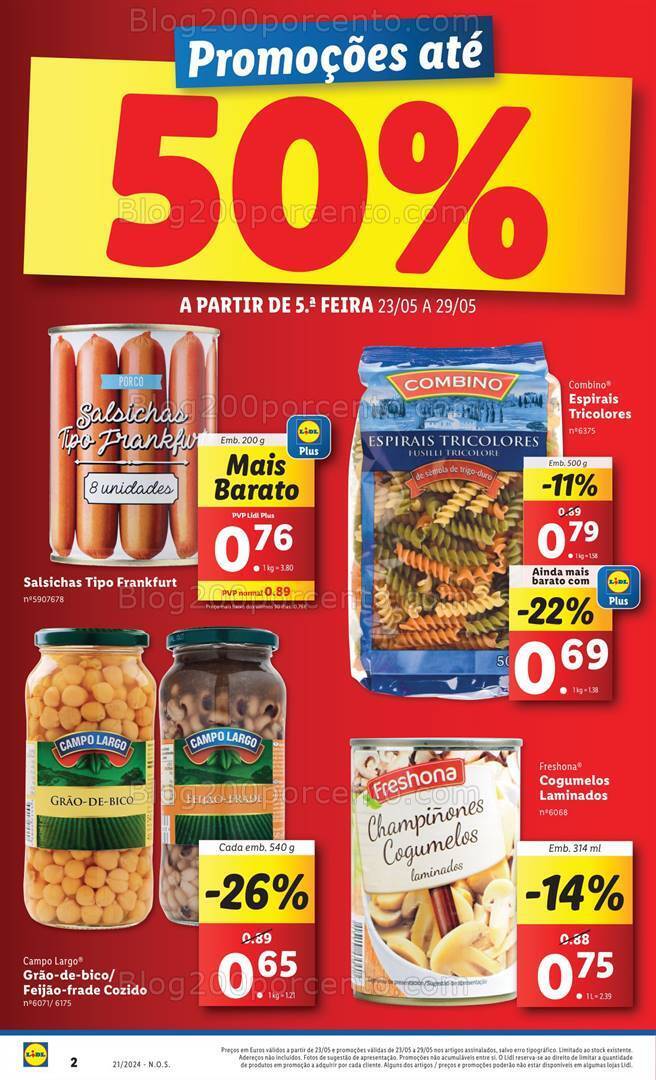 Antevisão Folheto LIDL Especial até 50% Desconto Promoções de 23 a 29 maio