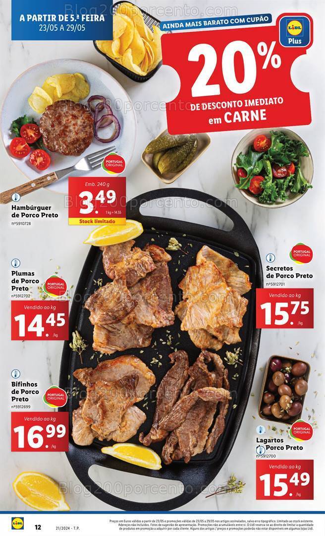 Antevisão Folheto LIDL Promoções de 23 a 29 maio