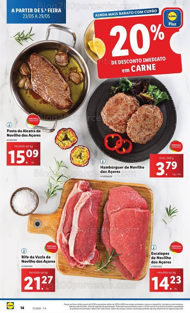 Antevisão Folheto LIDL Promoções de 23 a 29 maio