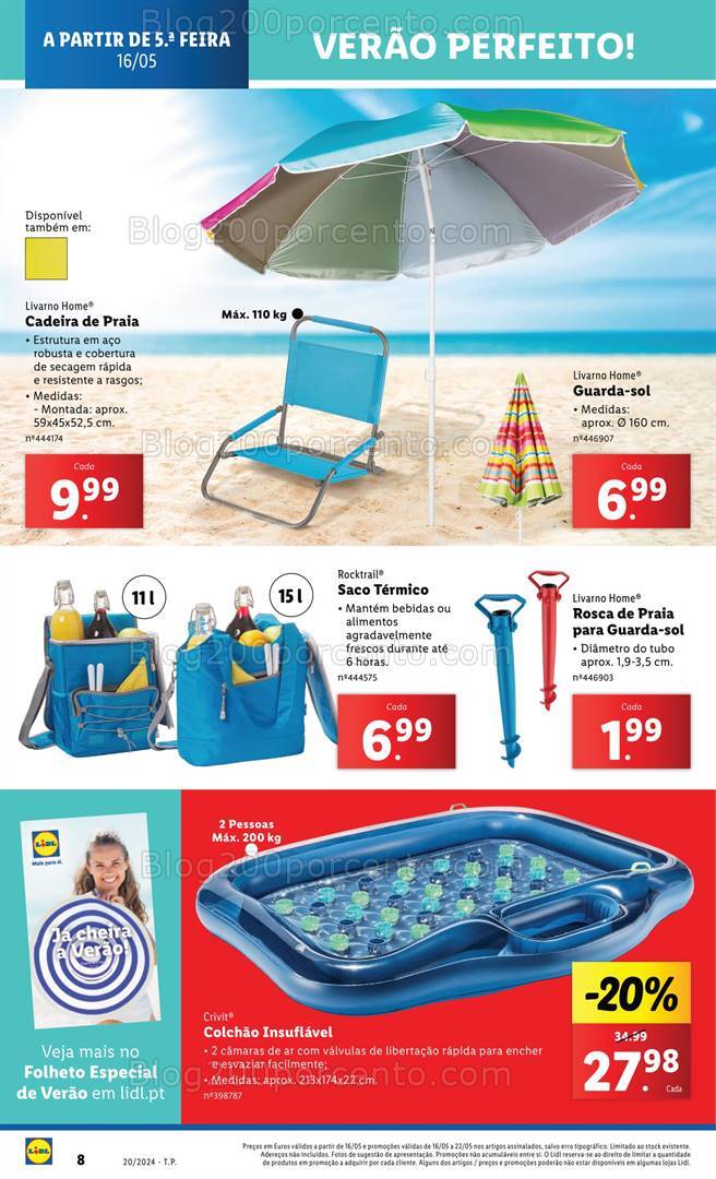 Antevisão Folheto LIDL Bazar Promoções a partir de 16 maio