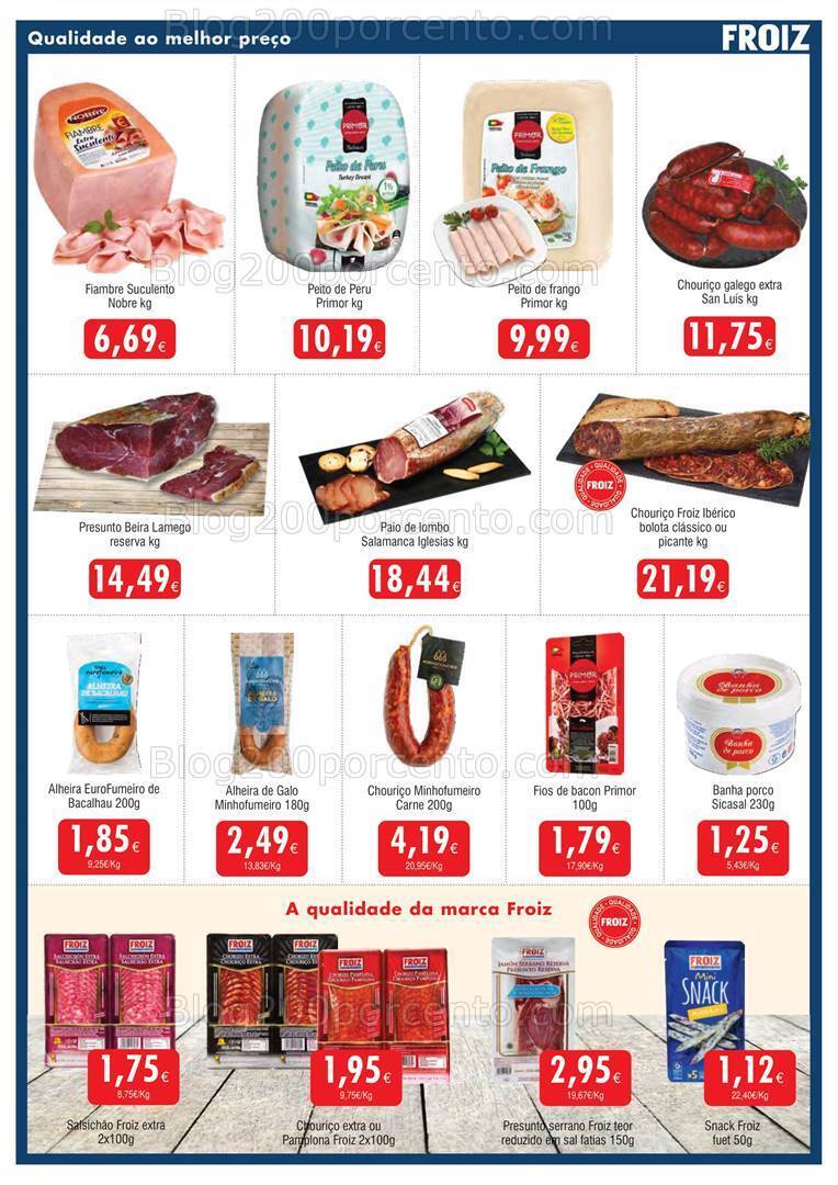 Antevisão Folheto FROIZ Promoções de 9 a 28 maio