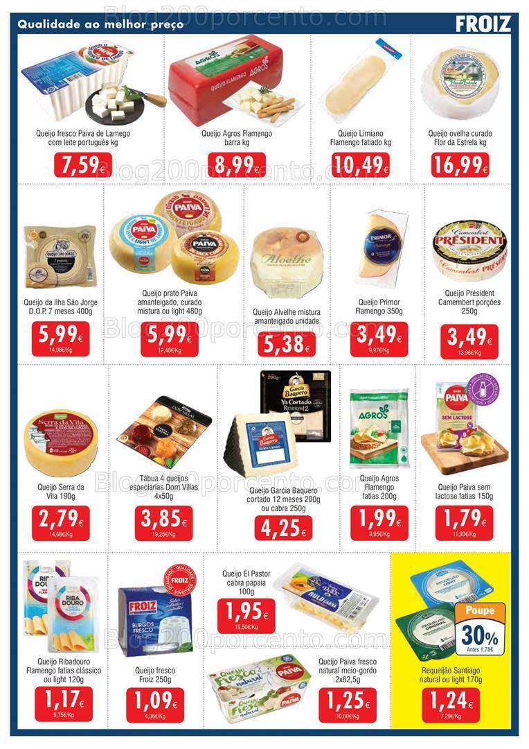 Antevisão Folheto FROIZ Promoções de 9 a 28 maio