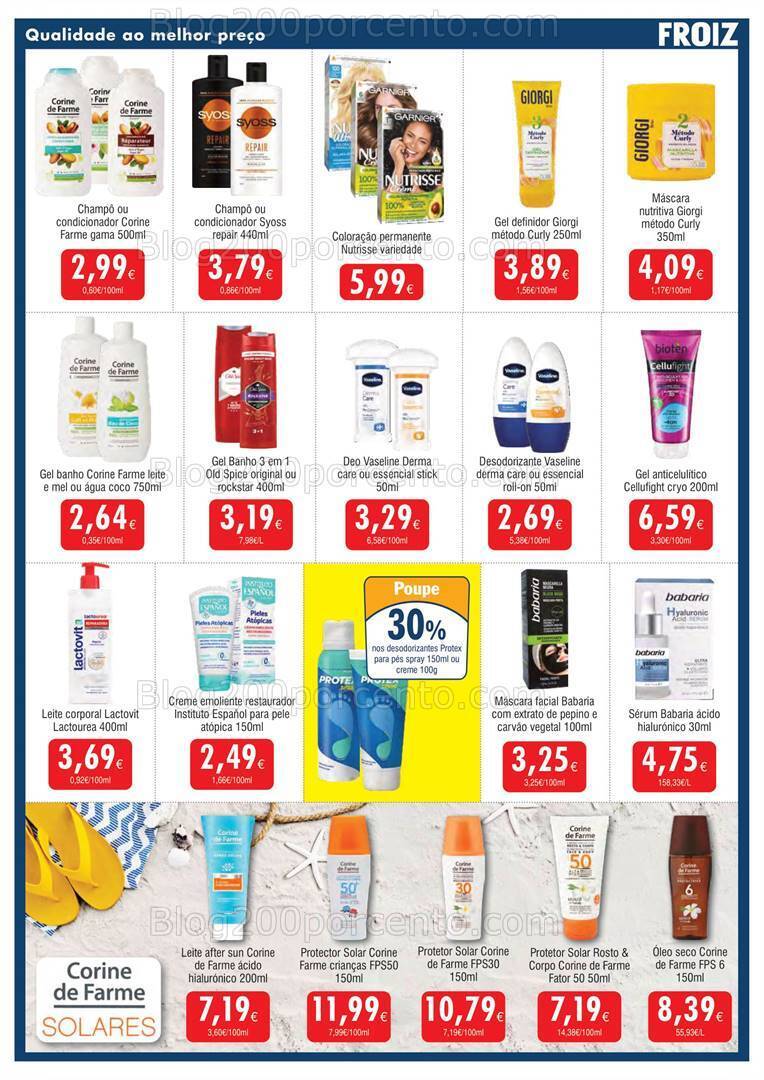 Antevisão Folheto FROIZ Promoções de 9 a 28 maio