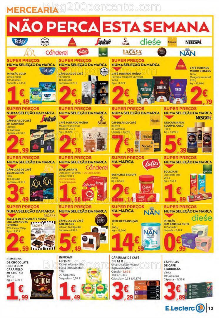 Antevisão Folheto E-LECLERC Promoções de 16 a 22 maio