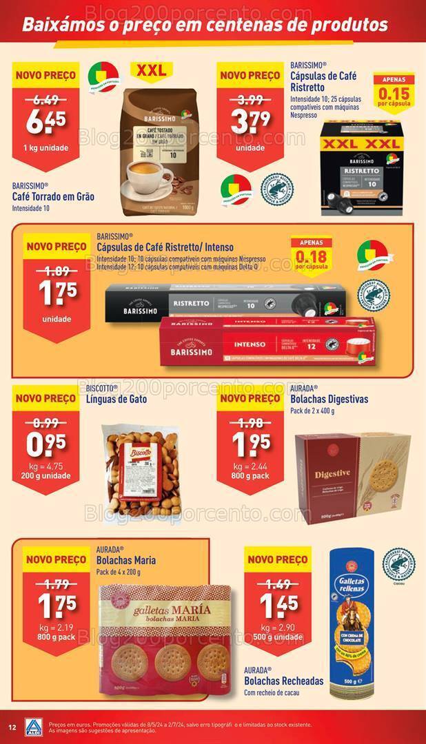 Antevisão Folheto ALDI Stop Inflação Promoções até 2 julho