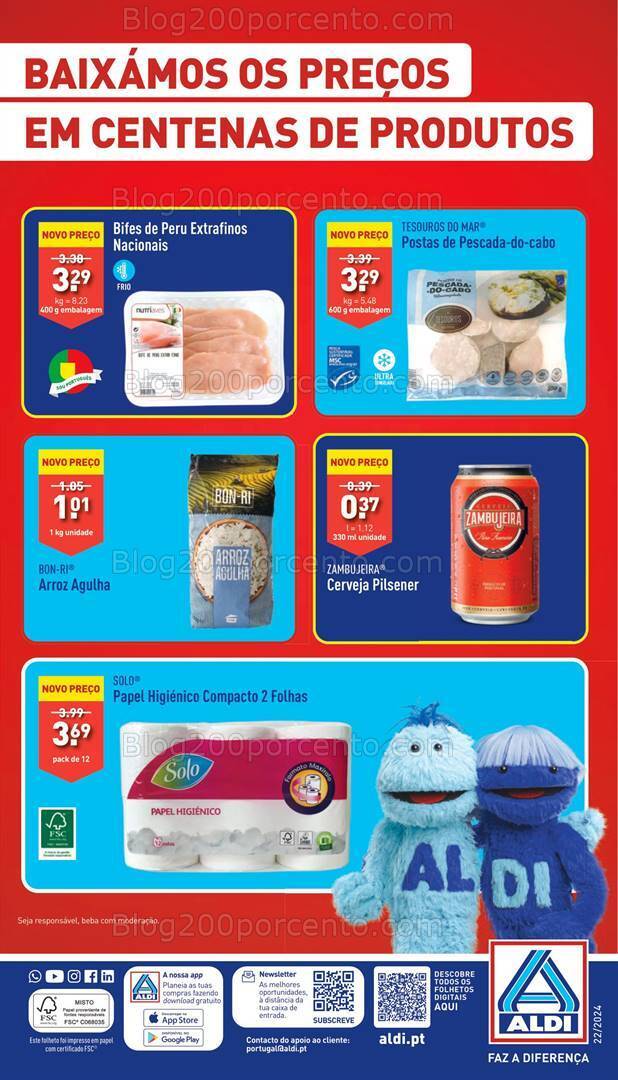 Antevisão Folheto ALDI Stop Inflação Promoções até 2 julho